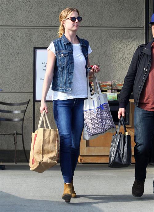 Emily VanCamp at Gelson's Market in Los Feliz 3/16/13 