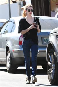 Emma Roberts walking in Hollywood 10/5/13  