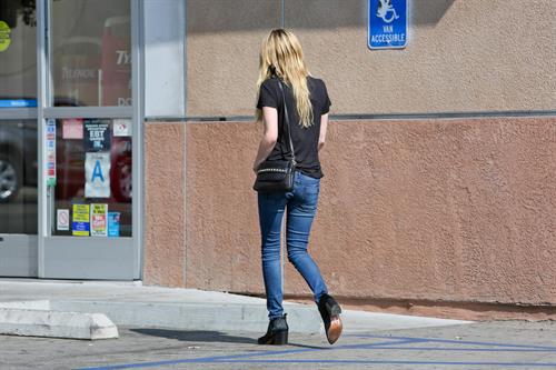 Emma Roberts in Hollywood 10/23/13  