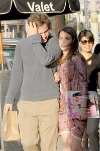 Emma Roberts - Steps out with boyfriend Evan Peters at Third Street in Los Angeles (28.05.2013) 