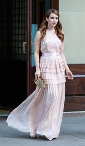 Emma Roberts Pre-Met Ball special screening of 'The Great Gatsby' in NYC 5/5/13 