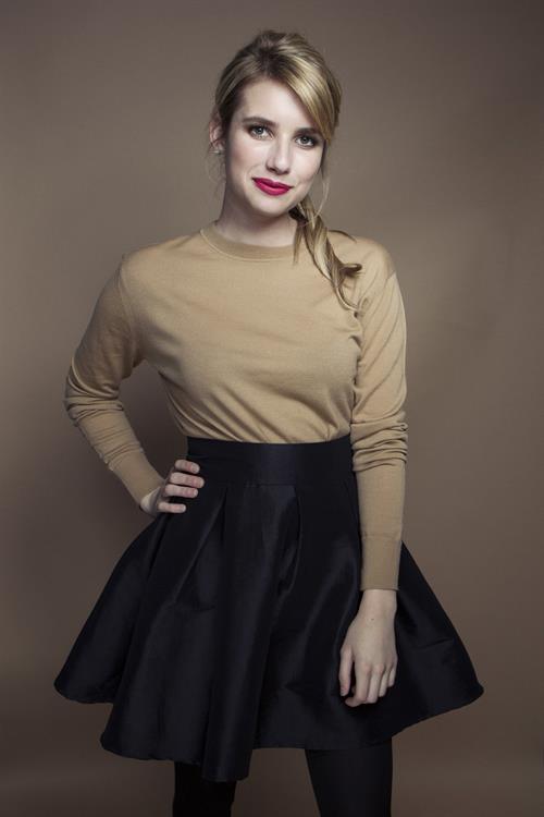 Emma Roberts Victoria Will Photoshoot on Friday in New York - October 19, 2012 