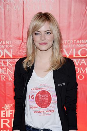 Emma Stone Revlon Run/Walk For Women in New York City - May 4, 2013 