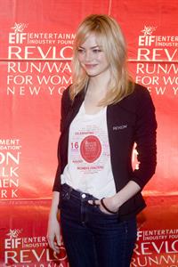 Emma Stone Revlon Run/Walk For Women in New York City - May 4, 2013 