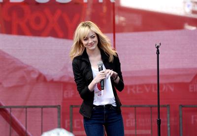 Emma Stone Revlon Run/Walk For Women in New York City - May 4, 2013 