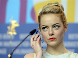Emma Stone  'The Croods' photocall at 63rd Berlinale Int. Film Festival in Berlin 2/15/13 