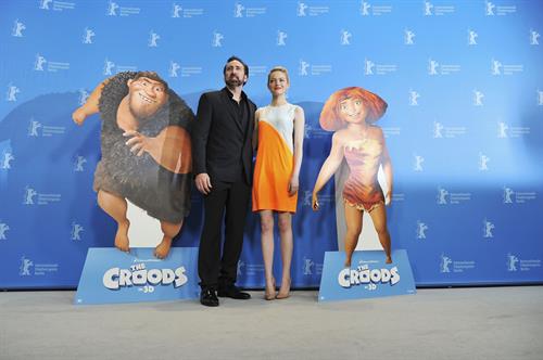 Emma Stone  'The Croods' photocall at 63rd Berlinale Int. Film Festival in Berlin 2/15/13 