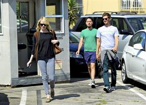 Emma Stone - Shamrock Tattoo in LA. 