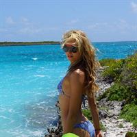 Valentina Zelyaeva in a bikini