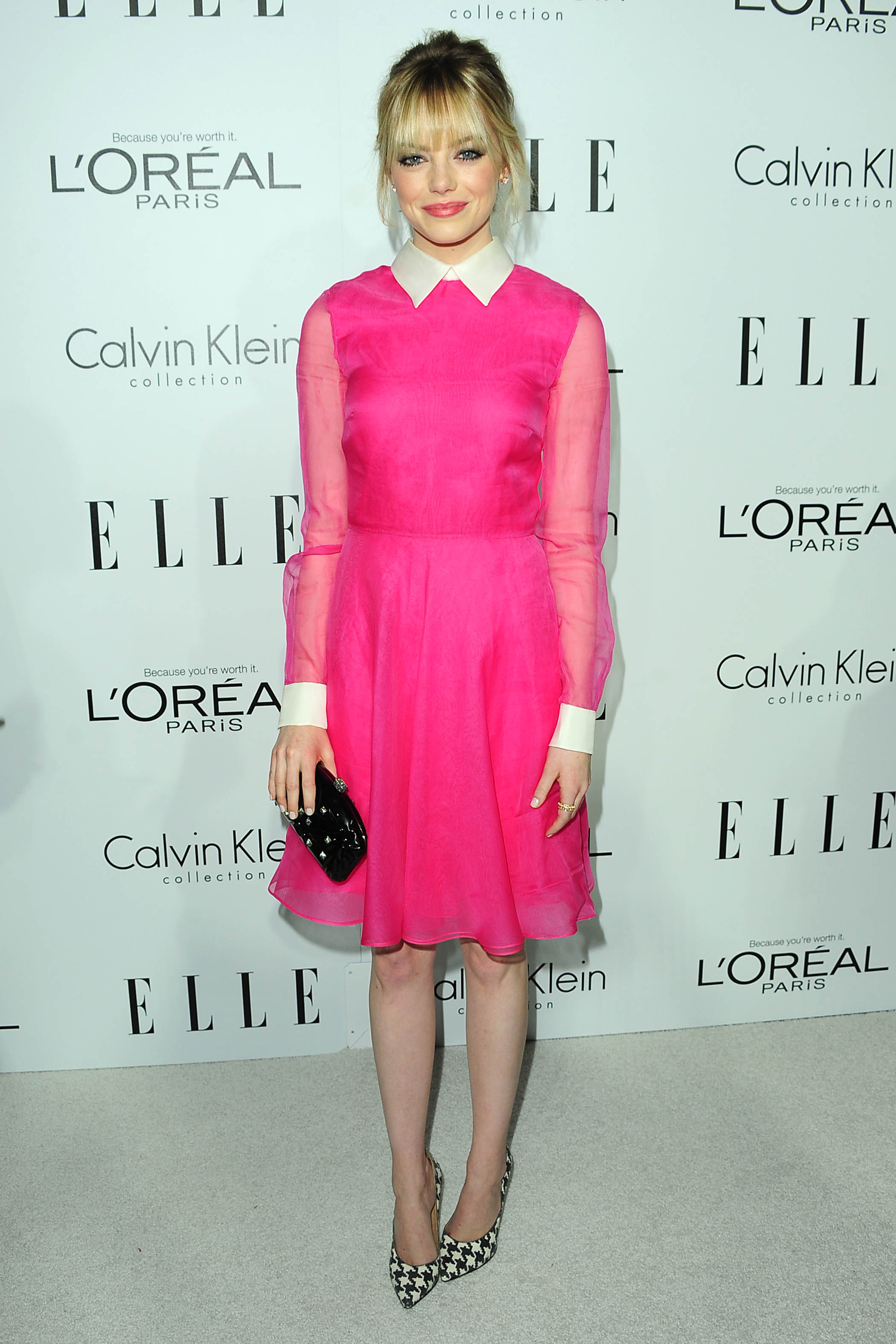 Emma Stone Elle's Women in Hollywood event in Beverly Hills 10/15/12 