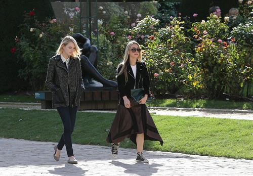 Emma Stone at Musee Rodin in Paris - October 4,2012 