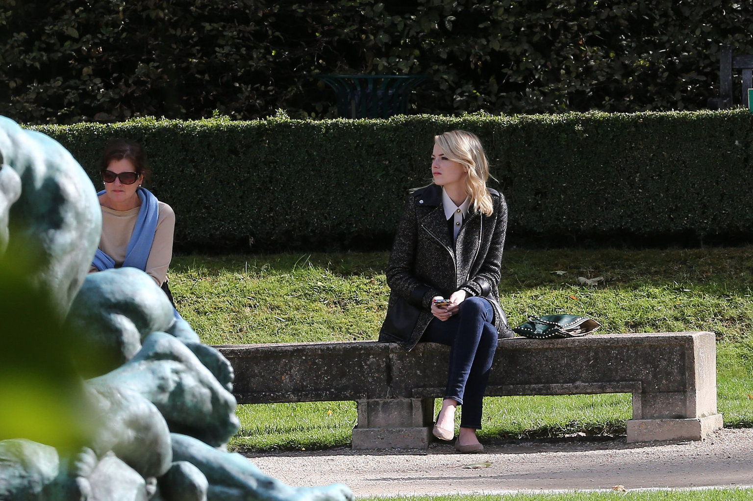 Emma Stone at Musee Rodin in Paris - October 4,2012 