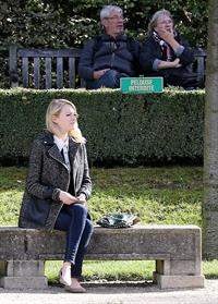 Emma Stone at Musee Rodin in Paris - October 4,2012 