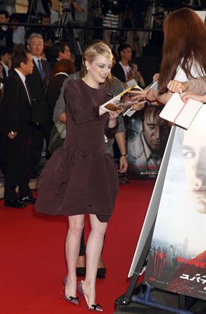 Emma Stone - The Amazing Spider-Man Press Conference in South Korea, June 14, 2012