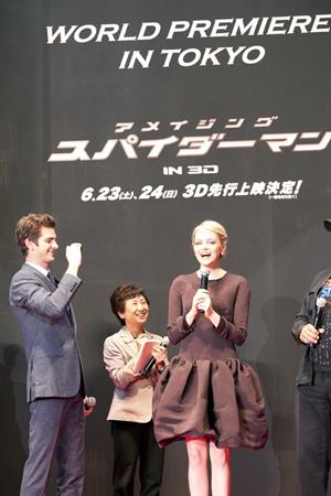Emma Stone - The Amazing Spider-Man Press Conference in South Korea, June 14, 2012