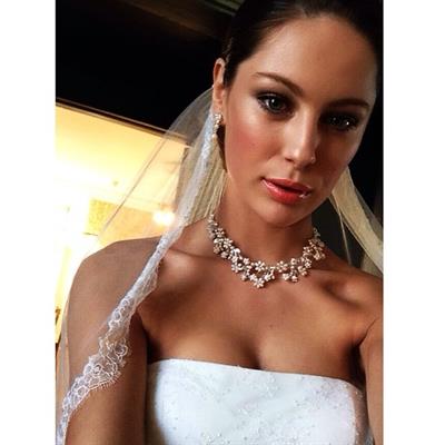 Mathilde Gøhler taking a selfie