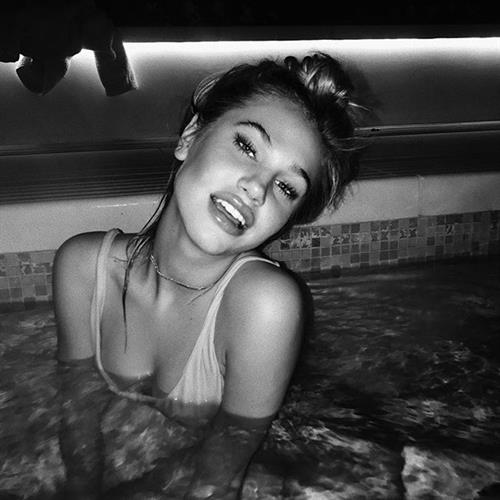 Meredith Mickelson in a bikini