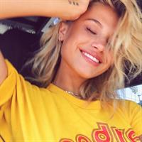 Meredith Mickelson taking a selfie