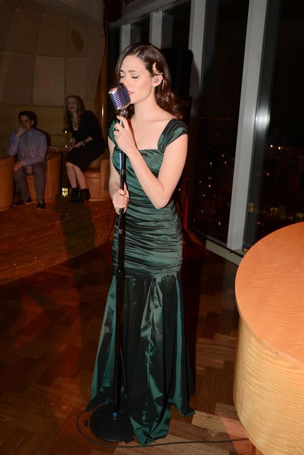 Emmy Rossum Manhattan Magazine Cover Party in New York, January 16, 2013 