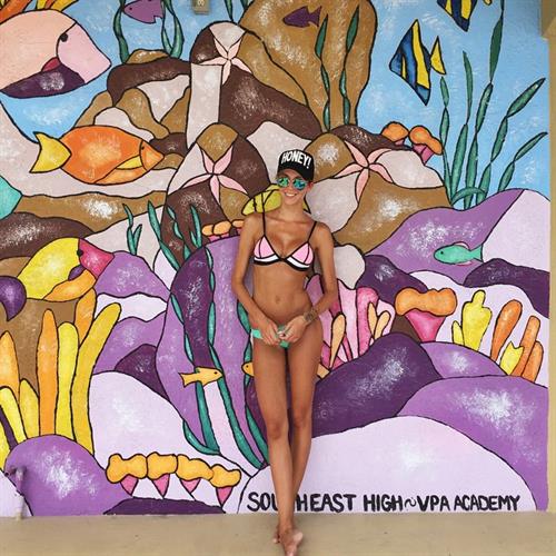 Talisa Loup in a bikini