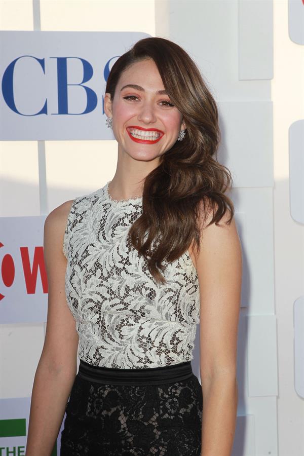 Emmy Rossum - CBS, Showtime and The CW Party during 2012 TCA Summer Tour in Beverly Hills, Jul. 29, 2012