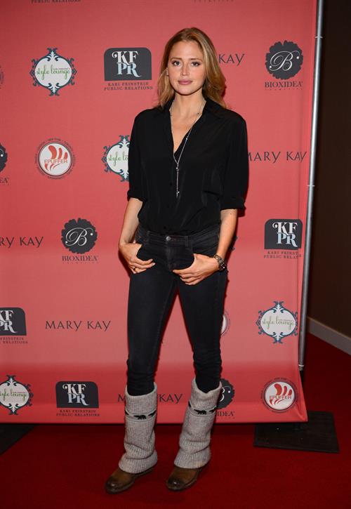Estella Warren Kari Feinstein Style Lounge - Pre-Golden Globes 2013 - Day 1 (Jan 10, 2013) 