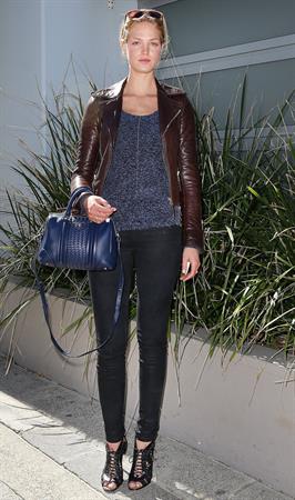 Erin Heatherton Bondi Icebergs at Bondi Beach in Sydney, Aug 20, 2013