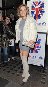 Geri Halliwell 'Viva Forever' at the Piccadilly Theatre in London 12/18/12 