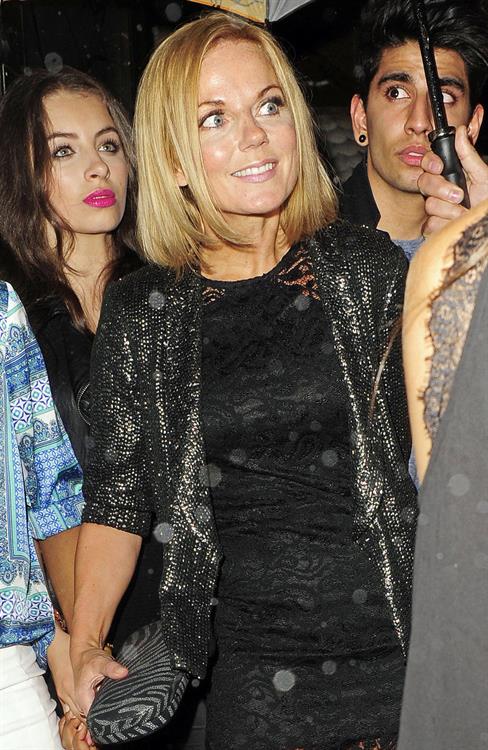 Geri Halliwell Pictures Geri Halliwell at Mahiki Nightclub in London July 12, 2012