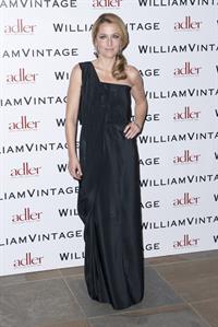 Gillian Anderson attends private dinner hosted by William Vintage February 8, 2013 in London 