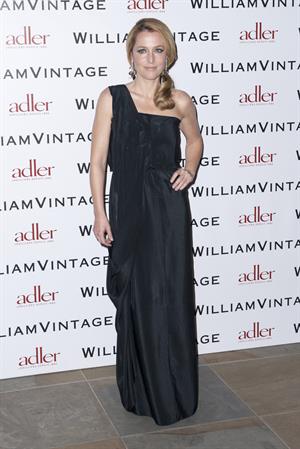 Gillian Anderson attends private dinner hosted by William Vintage February 8, 2013 in London 