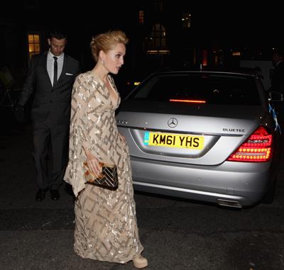 Gillian Anderson  Harper’s Bazaar Women of the Year Awards in London - October 31, 2012 