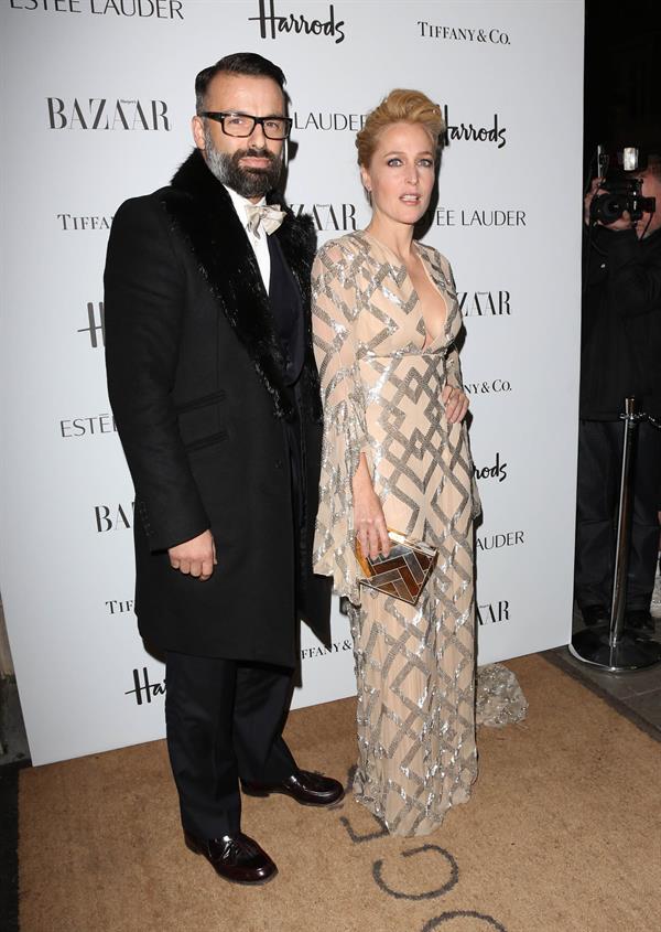 Gillian Anderson  Harper’s Bazaar Women of the Year Awards in London - October 31, 2012 