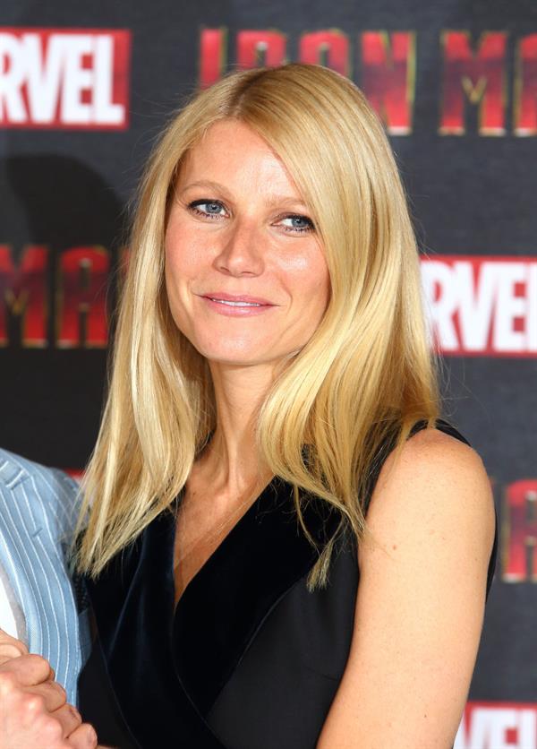 Gwyneth Paltrow  Iron Man 3  Photocall in London -- Apr. 17, 2013 