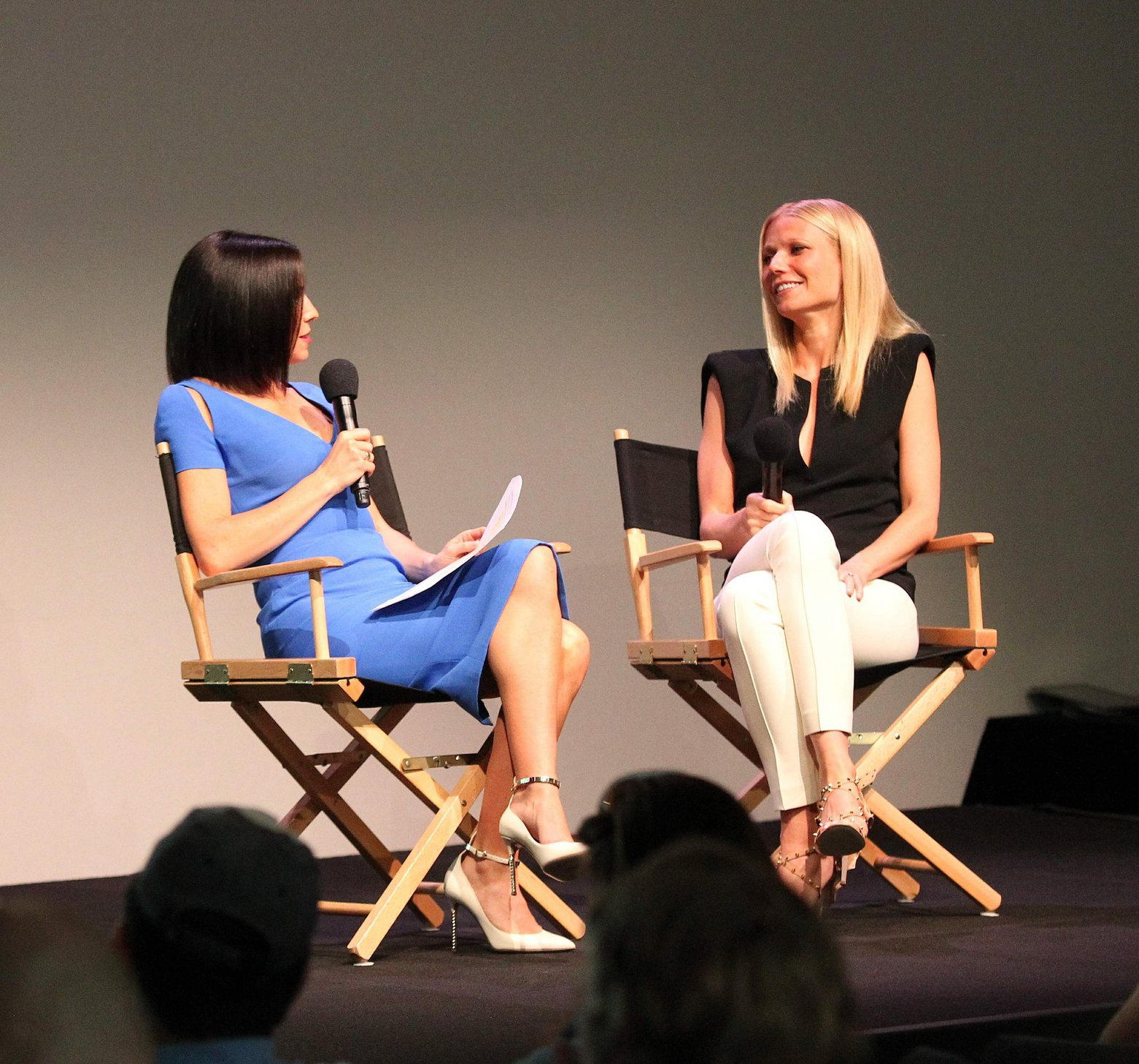Gwyneth Paltrow attends 'Meet The Developer' at the Apple Store Soho in NY May 7, 2013 