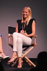 Gwyneth Paltrow attends 'Meet The Developer' at the Apple Store Soho in NY May 7, 2013 
