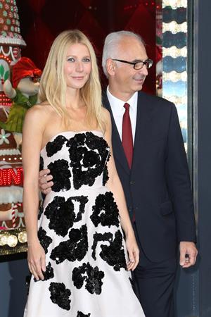 Gwyneth Paltrow Printemps Christmas Decorations Inauguration In Paris -- Nov. 7, 2013 