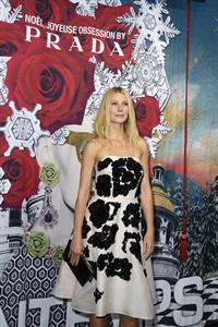 Gwyneth Paltrow Printemps Christmas Decorations Inauguration In Paris -- Nov. 7, 2013 