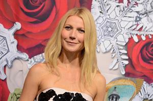 Gwyneth Paltrow Printemps Christmas Decorations Inauguration In Paris -- Nov. 7, 2013 