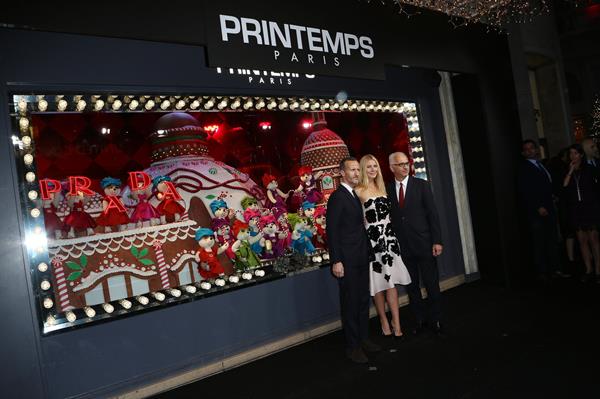 Gwyneth Paltrow Printemps Christmas Decorations Inauguration In Paris -- Nov. 7, 2013 