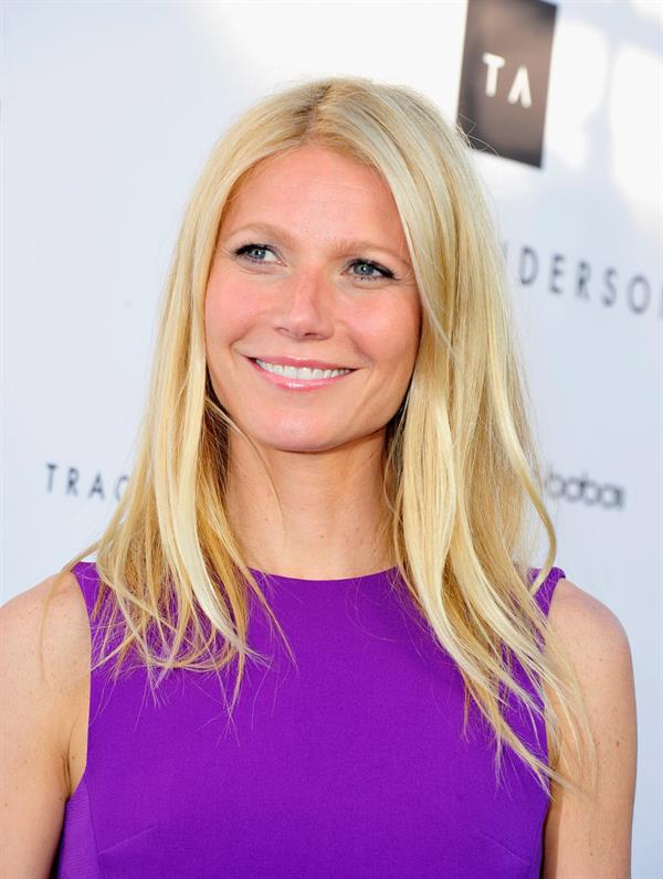 Gwyneth Paltrow Tracy Anderson flagship studio opening in Brentwood 4/4/13 