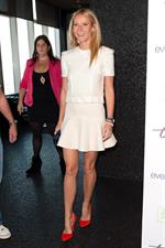 Gwyneth Paltrow Launching the DVD series  The Tracy Anderson Method Pregnancy Project  in New York. Oct. 5, 2012 
