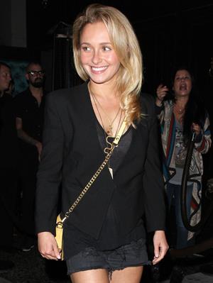 Hayden Panettiere leaving a Nightclub in Hollywood on July 26, 2013