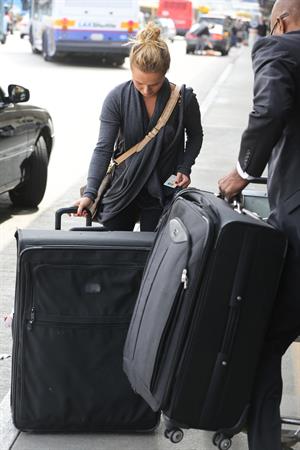 Hayden Panettiere at LAX Airport 5/24/13 