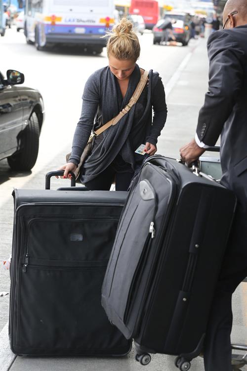 Hayden Panettiere at LAX Airport 5/24/13 