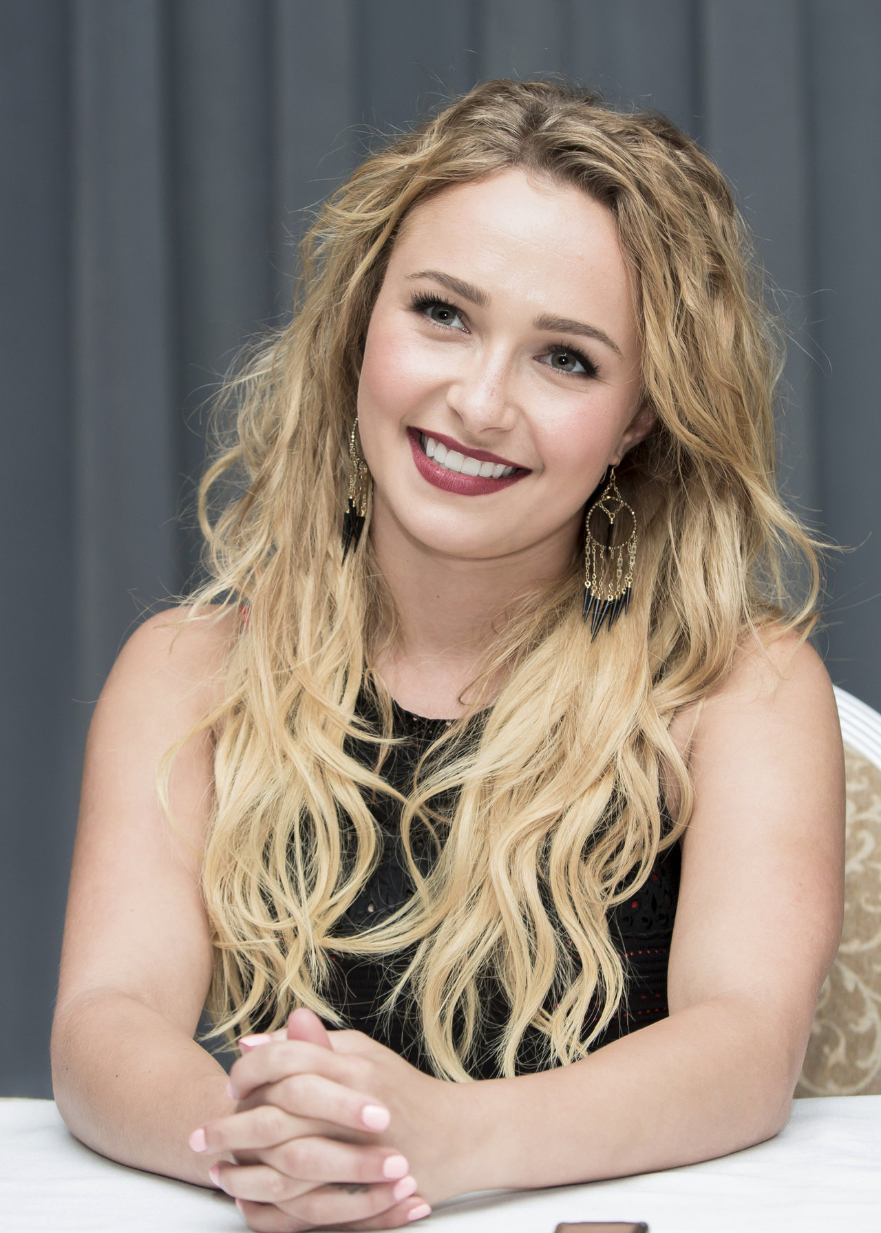Hayden Panettiere Pictures Hayden Panettiere  Nashville  Season 2 Press Conference in Los Angeles - August 22, 2013