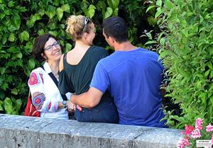 Hayden Panettiere & Wladimir Klitschko checking out the sights in Verona, Italy on June 6, 2013