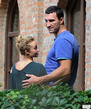 Hayden Panettiere & Wladimir Klitschko checking out the sights in Verona, Italy on June 6, 2013