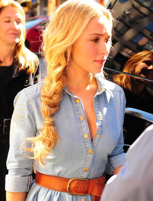 Hayden Panettiere out and about in NY 10/16/12 