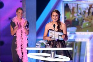 Heather Morris at Nickelodeon's 2012 TeenNick HALO Awards at Hollywood Palladium in Hollywood on Nov. 17, 2012 